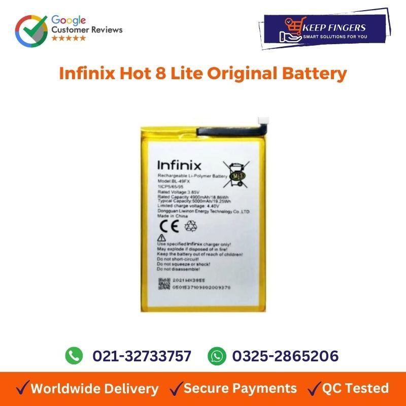 infinix hot 8 lite battery mah