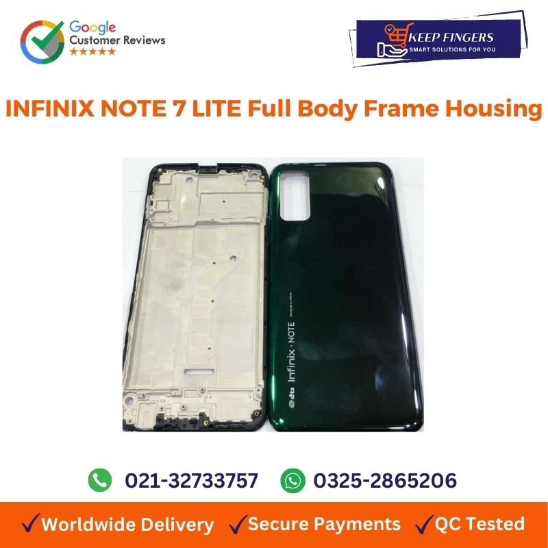 infinix note 7 lite battery cover